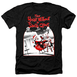 Year Without A Santa Claus, The Santa Poster - Men's Heather T-Shirt Men's Heather T-Shirt Year Without a Santa Claus   