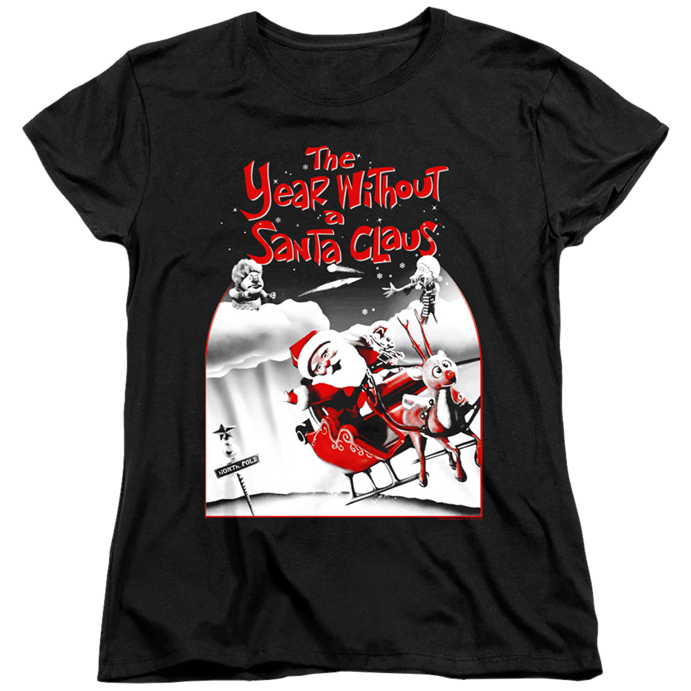 Year Without A Santa Claus, The Santa Poster - Women's T-Shirt Women's T-Shirt Year Without a Santa Claus   