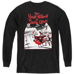 Year Without A Santa Claus, The Santa Poster - Youth Long Sleeve T-Shirt Youth Long Sleeve T-Shirt Year Without a Santa Claus   