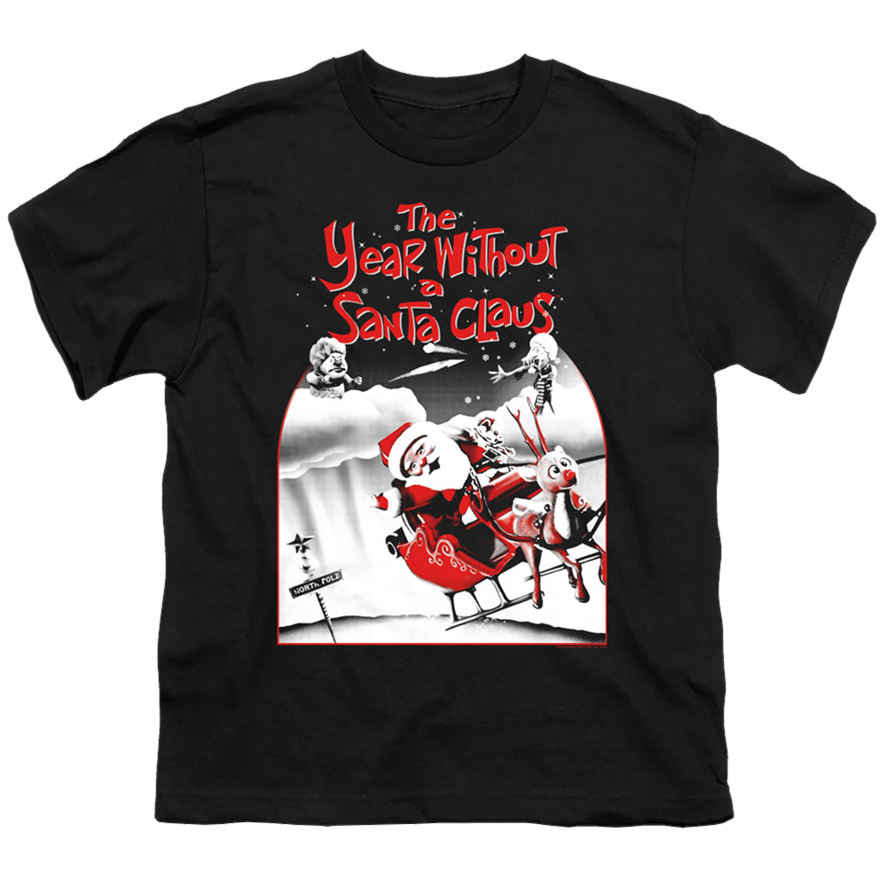 Year Without A Santa Claus, The Santa Poster - Youth T-Shirt Youth T-Shirt (Ages 8-12) Year Without a Santa Claus   