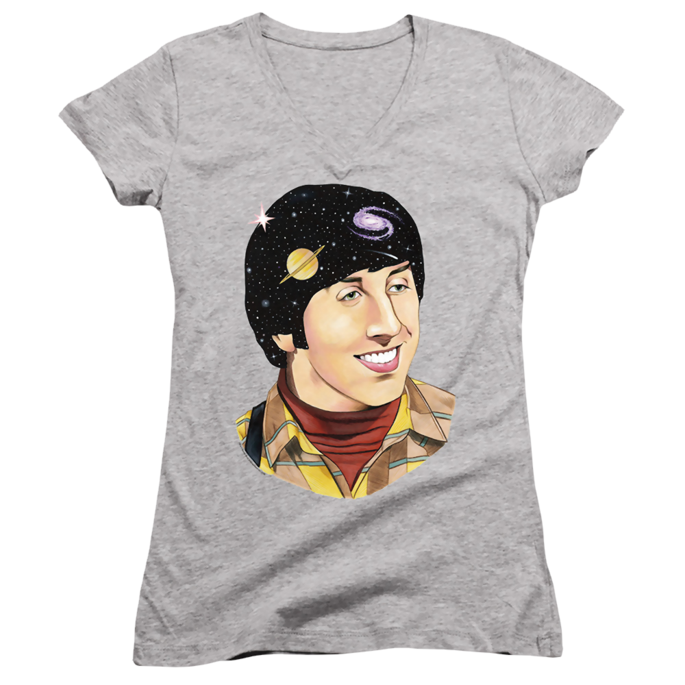 Big Bang Theory, The Howard Space - Juniors V-Neck T-Shirt Juniors V-Neck T-Shirt Big Bang Theory   