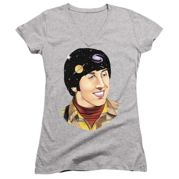 Big Bang Theory, The Howard Space - Juniors V-Neck T-Shirt Juniors V-Neck T-Shirt Big Bang Theory   