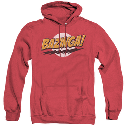 Big Bang Theory, The Bazinga - Heather Pullover Hoodie Heather Pullover Hoodie Big Bang Theory   