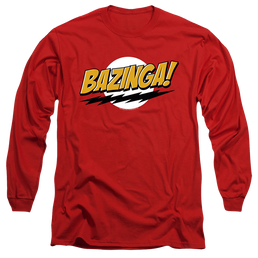 Big Bang Theory, The Bazinga - Men's Long Sleeve T-Shirt Men's Long Sleeve T-Shirt Big Bang Theory   
