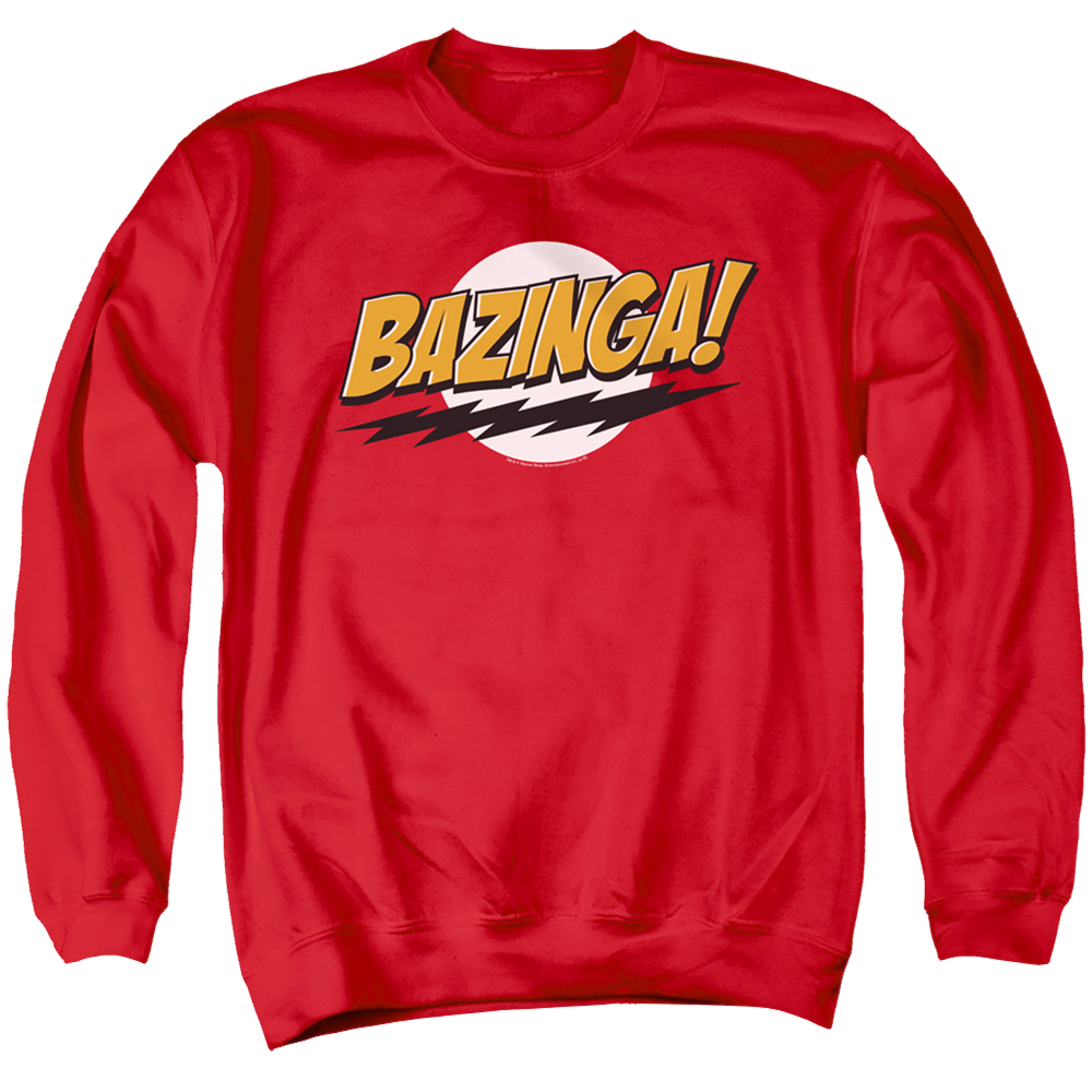 Big Bang Theory, The Bazinga - Men's Crewneck Sweatshirt Men's Crewneck Sweatshirt Big Bang Theory   