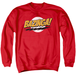 Big Bang Theory, The Bazinga - Men's Crewneck Sweatshirt Men's Crewneck Sweatshirt Big Bang Theory   