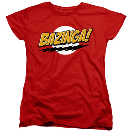 Big Bang Theory, The Bazinga - Women's T-Shirt Women's T-Shirt Big Bang Theory   