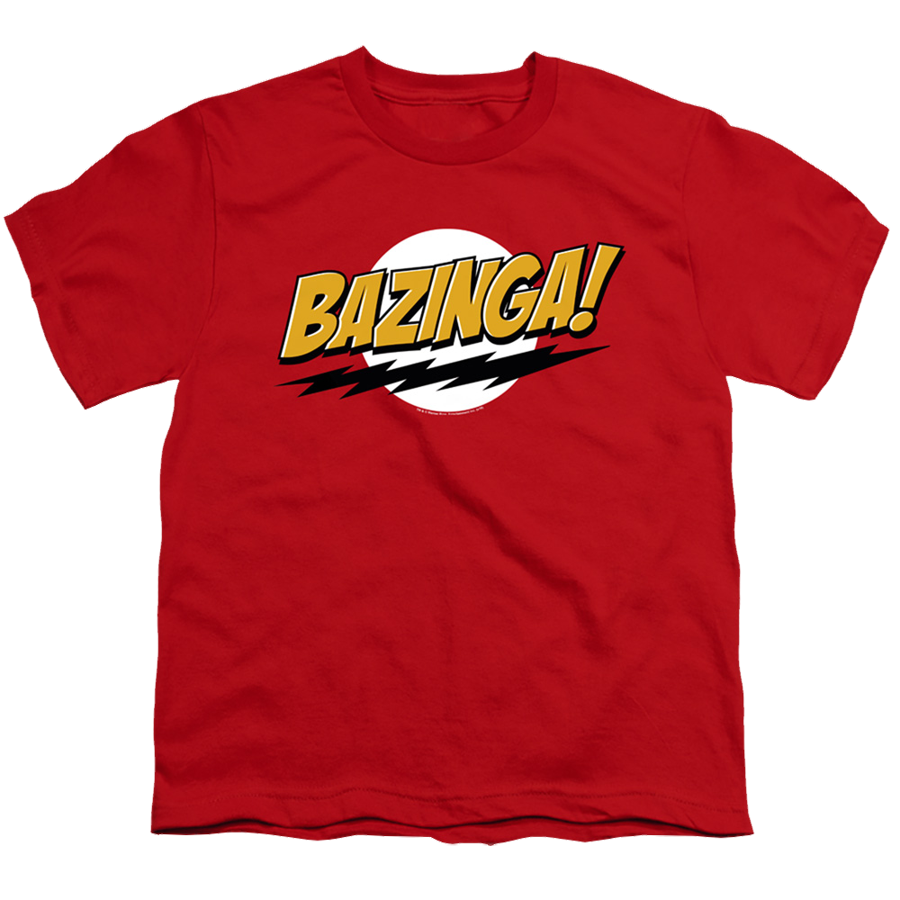 Big Bang Theory, The Bazinga - Youth T-Shirt Youth T-Shirt (Ages 8-12) Big Bang Theory   