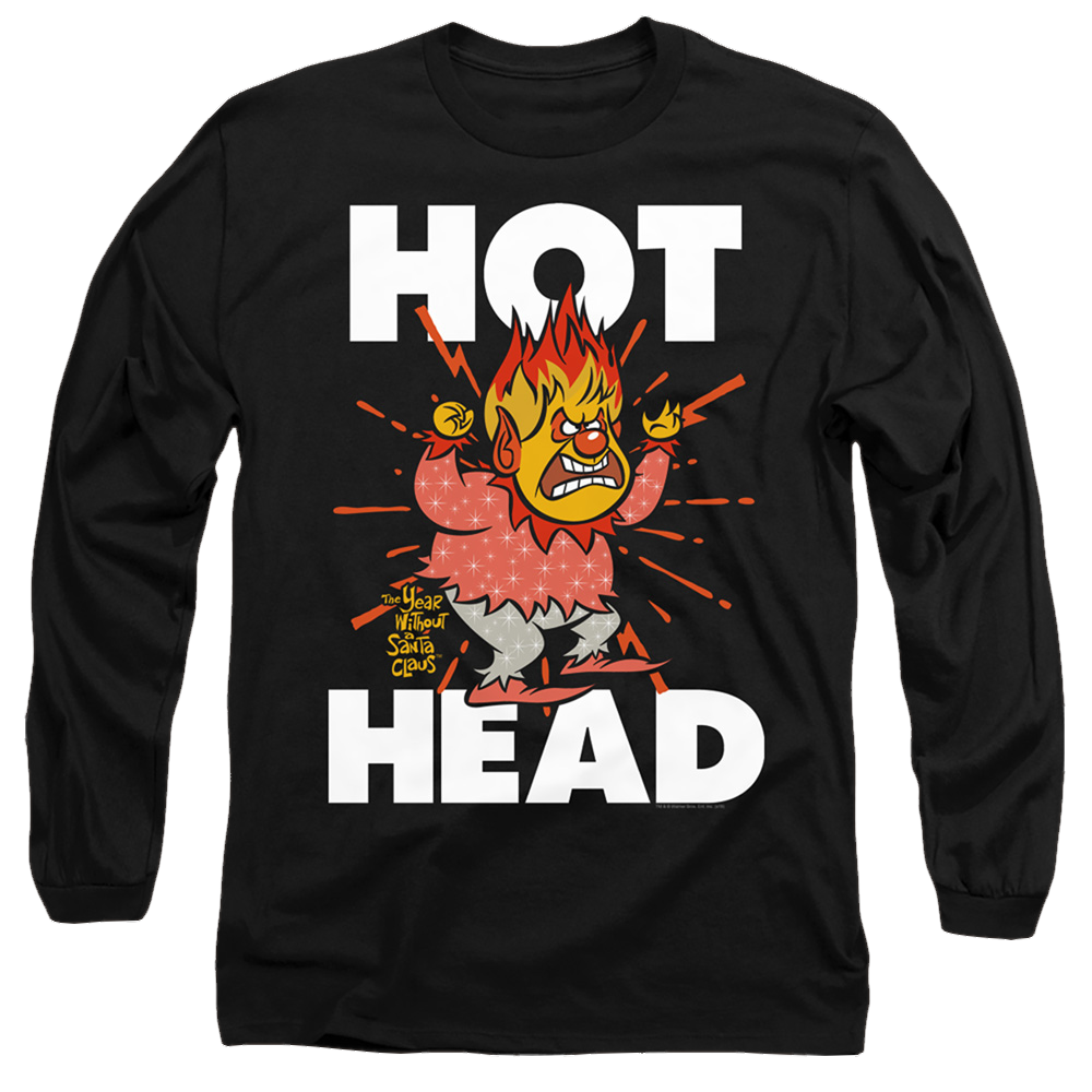 Year Without A Santa Claus, The Hot Head - Men's Long Sleeve T-Shirt Men's Long Sleeve T-Shirt Year Without a Santa Claus   
