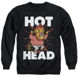 Year Without A Santa Claus, The Hot Head - Men's Crewneck Sweatshirt Men's Crewneck Sweatshirt Year Without a Santa Claus   