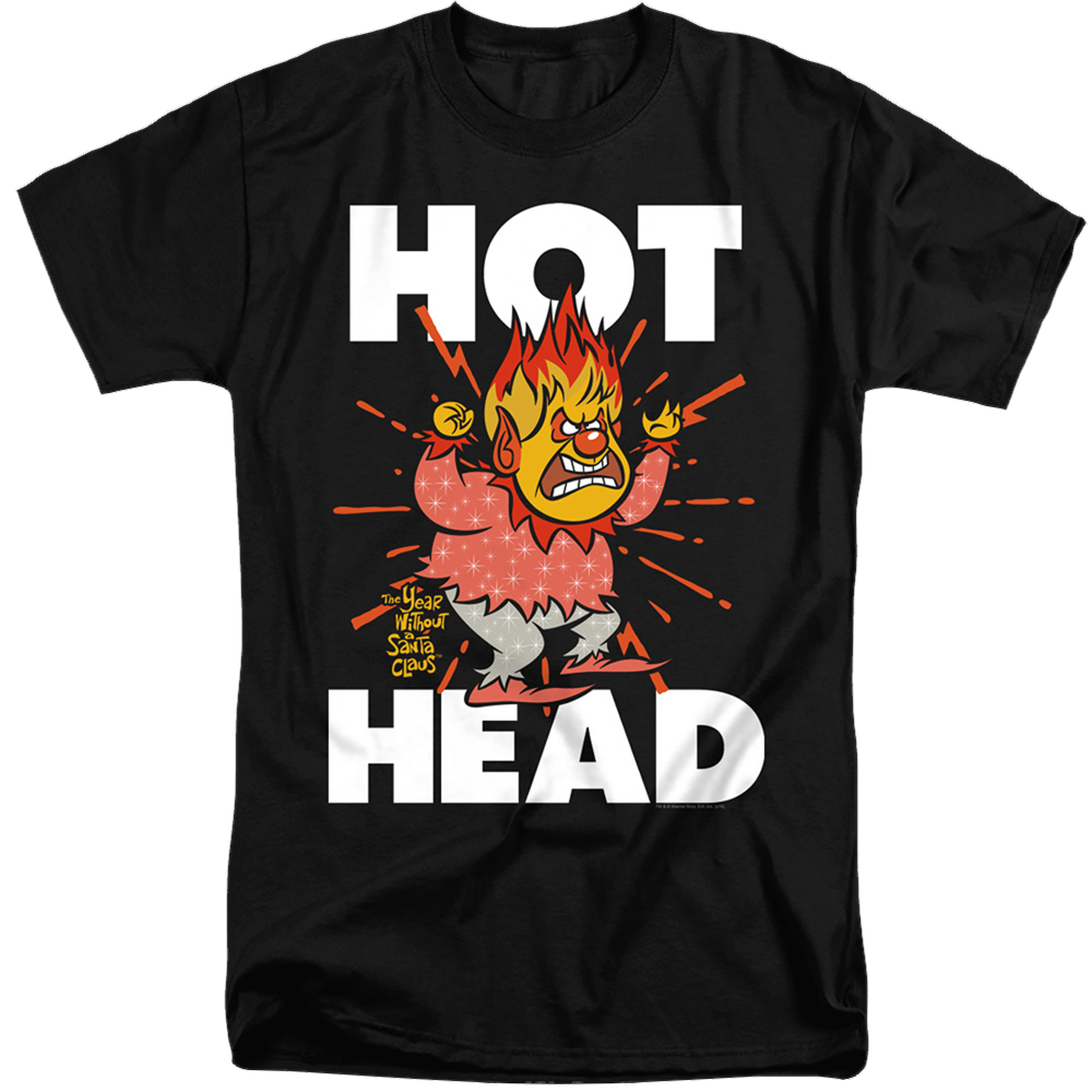Year Without A Santa Claus, The Hot Head - Men's Tall Fit T-Shirt Men's Tall Fit T-Shirt Year Without a Santa Claus   