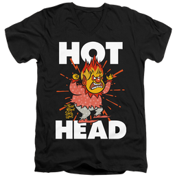 Year Without A Santa Claus, The Hot Head - Men's V-Neck T-Shirt Men's V-Neck T-Shirt Year Without a Santa Claus   