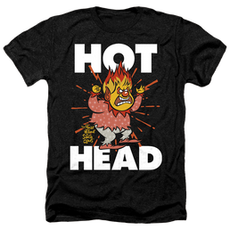 Year Without A Santa Claus, The Hot Head - Men's Heather T-Shirt Men's Heather T-Shirt Year Without a Santa Claus   
