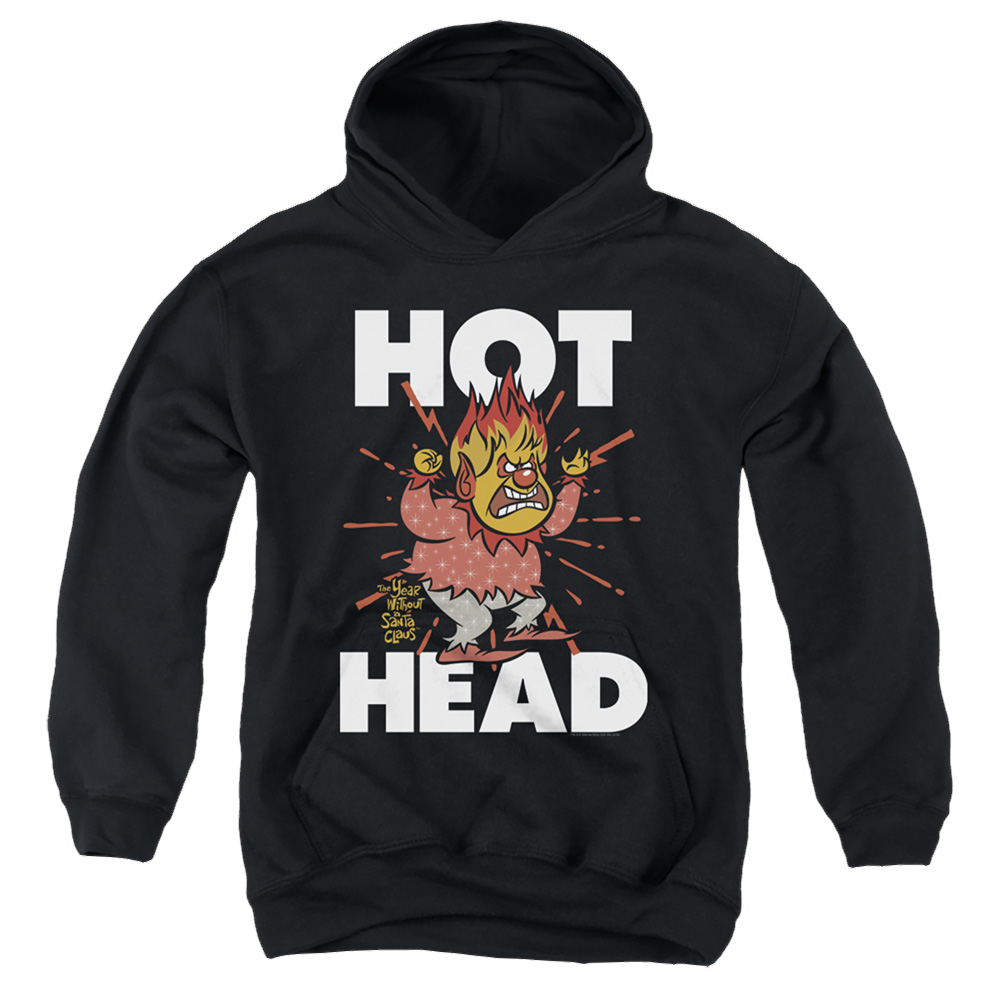 Year Without A Santa Claus, The Hot Head - Youth Hoodie Youth Hoodie (Ages 8-12) Year Without a Santa Claus   