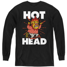Year Without A Santa Claus, The Hot Head - Youth Long Sleeve T-Shirt Youth Long Sleeve T-Shirt Year Without a Santa Claus   