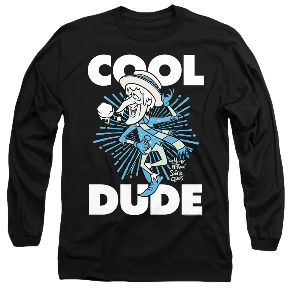 Year Without A Santa Claus, The Cool Dude - Men's Long Sleeve T-Shirt Men's Long Sleeve T-Shirt Year Without a Santa Claus   