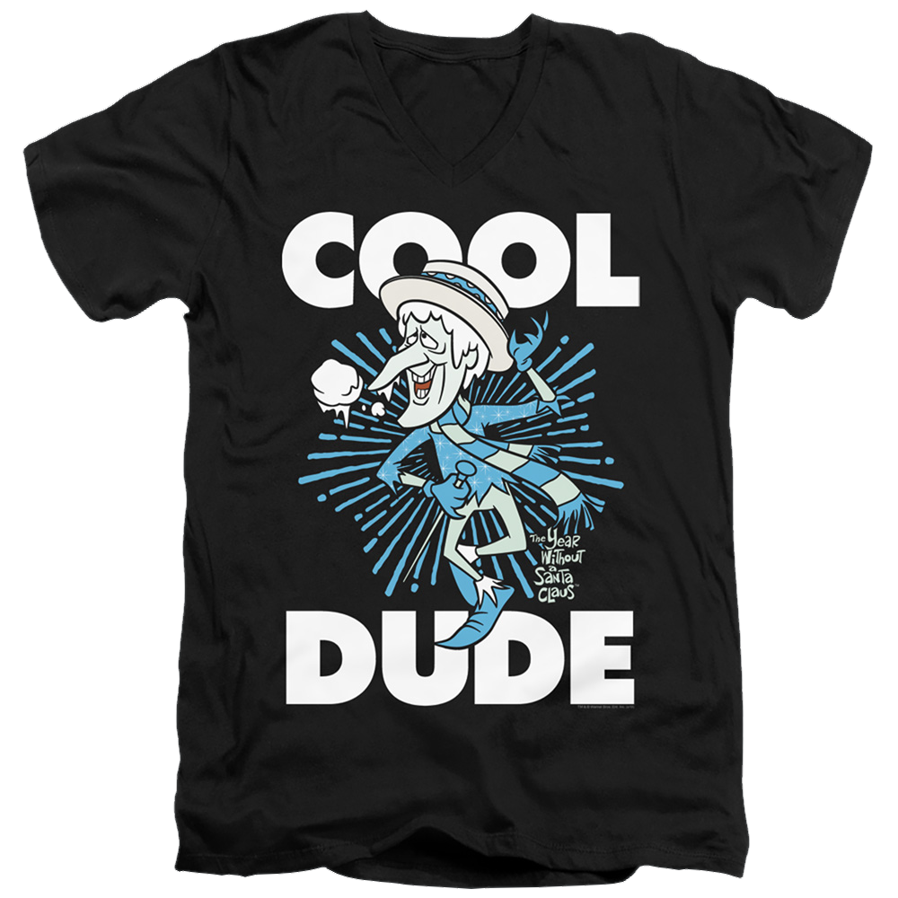 Year Without A Santa Claus, The Cool Dude - Men's V-Neck T-Shirt Men's V-Neck T-Shirt Year Without a Santa Claus   