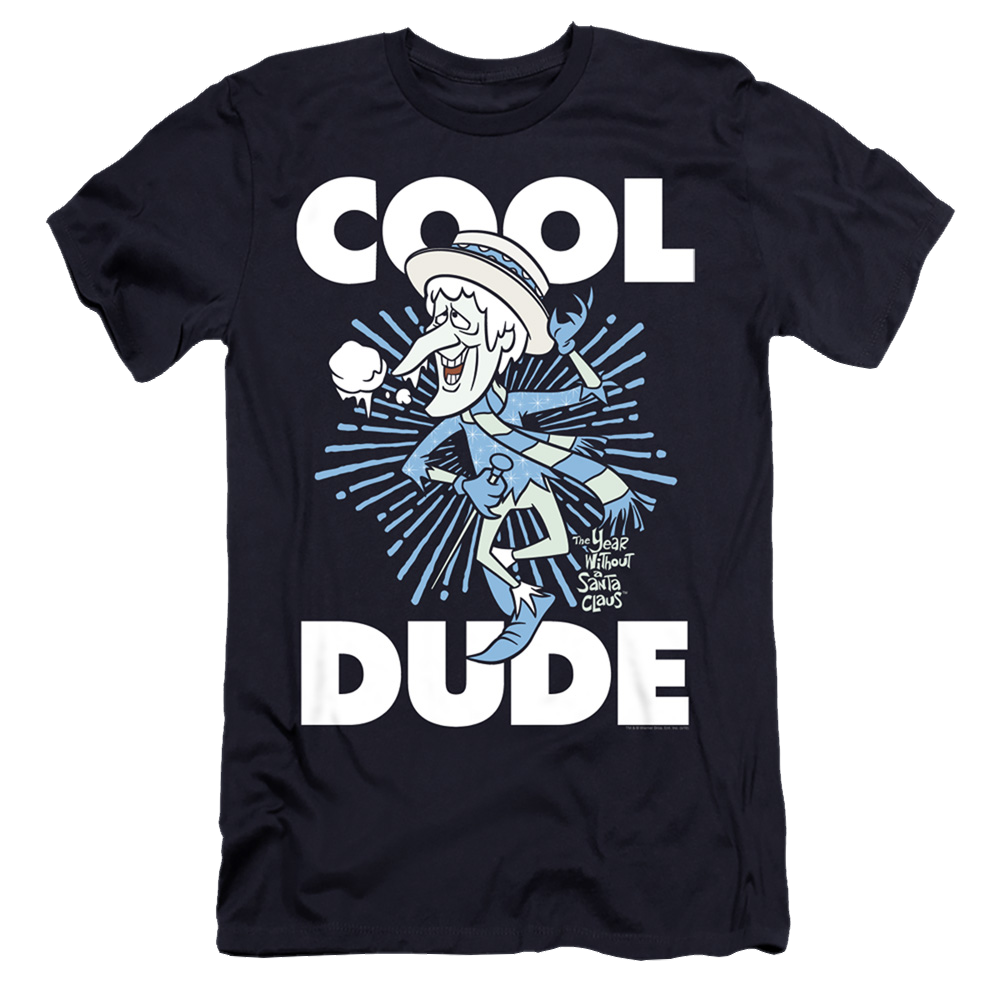 Year Without A Santa Claus, The Cool Dude - Men's Premium Slim Fit T-Shirt Men's Premium Slim Fit T-Shirt Year Without a Santa Claus   