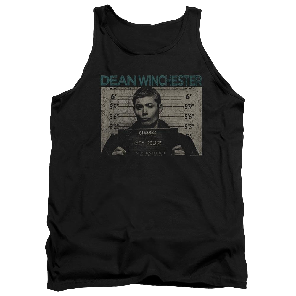 Supernatural Dean Mug Shot - Men's Tank Top Men's Tank Supernatural   