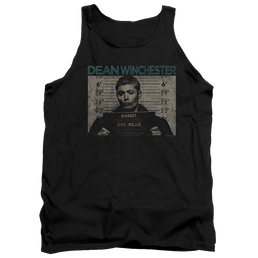 Supernatural Dean Mug Shot - Men's Tank Top Men's Tank Supernatural   