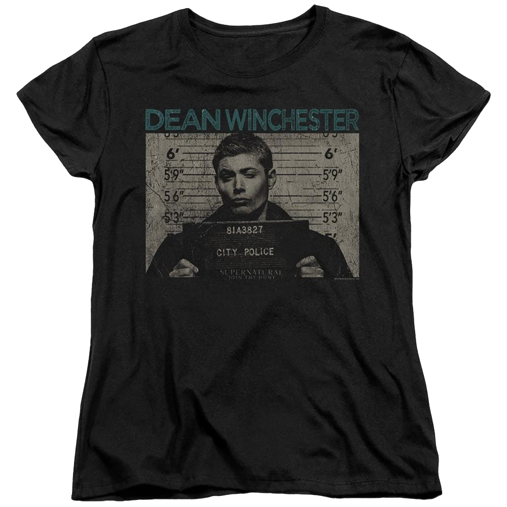Supernatural Dean Mug Shot - Women's T-Shirt Women's T-Shirt Supernatural   