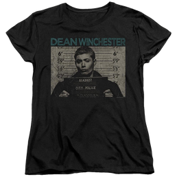 Supernatural Dean Mug Shot - Women's T-Shirt Women's T-Shirt Supernatural   