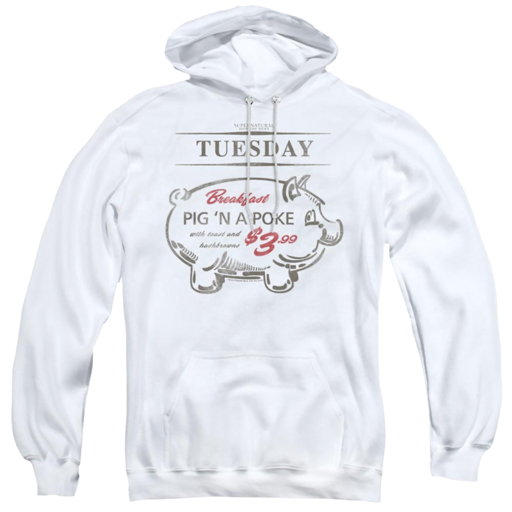 Supernatural Pig N Poke - Pullover Hoodie Pullover Hoodie Supernatural   