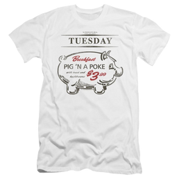 Supernatural Pig N Poke - Men's Premium Slim Fit T-Shirt Men's Premium Slim Fit T-Shirt Supernatural   
