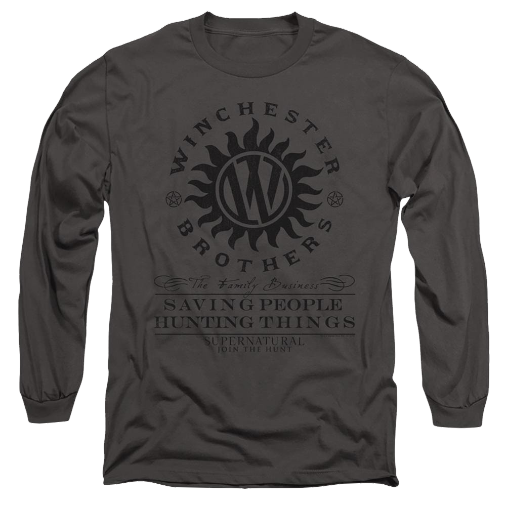 Supernatural Winchester Anti Possession - Men's Long Sleeve T-Shirt Men's Long Sleeve T-Shirt Supernatural   