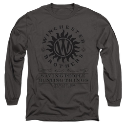 Supernatural Winchester Anti Possession - Men's Long Sleeve T-Shirt Men's Long Sleeve T-Shirt Supernatural   