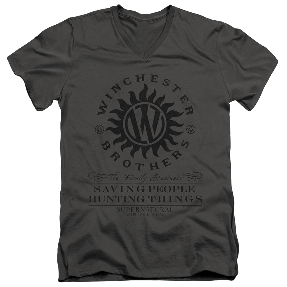Supernatural Winchester Anti Possession - Men's V-Neck T-Shirt Men's V-Neck T-Shirt Supernatural   