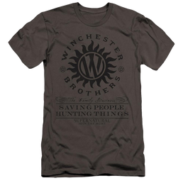 Supernatural Winchester Anti Possession - Men's Premium Slim Fit T-Shirt Men's Premium Slim Fit T-Shirt Supernatural   