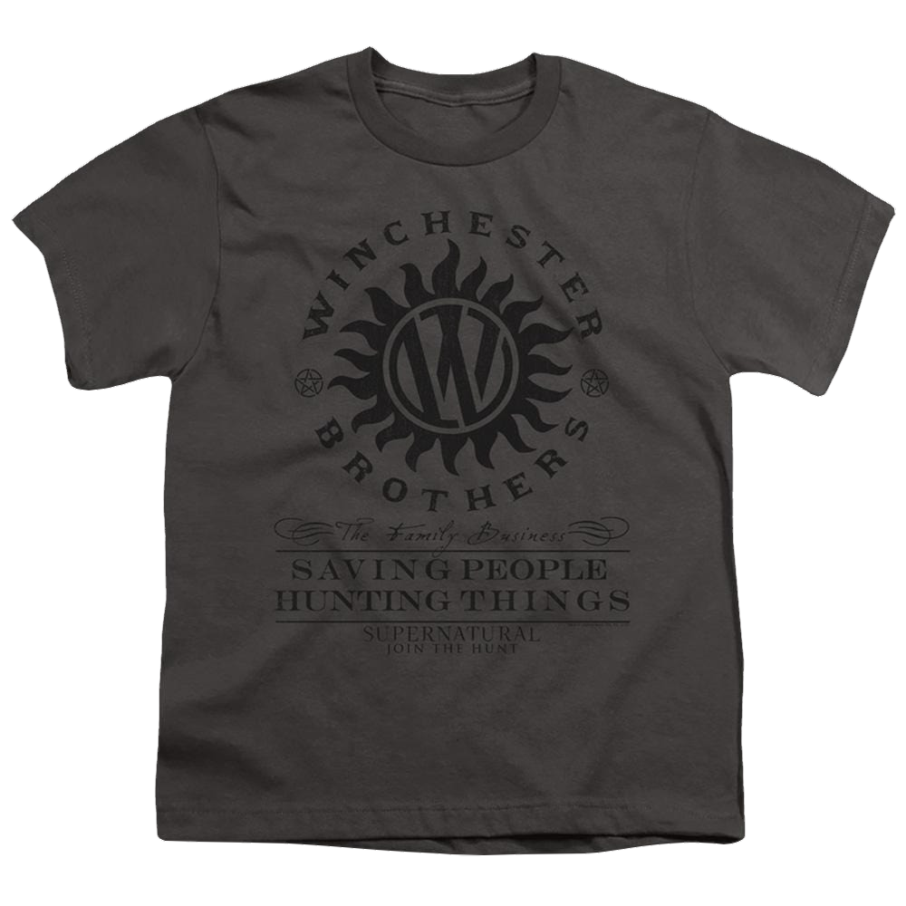 Supernatural Winchester Anti Possession - Youth T-Shirt Youth T-Shirt (Ages 8-12) Supernatural   