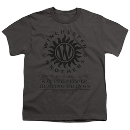 Supernatural Winchester Anti Possession - Youth T-Shirt Youth T-Shirt (Ages 8-12) Supernatural   