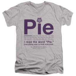 Supernatural Pie - Men's V-Neck T-Shirt Men's V-Neck T-Shirt Supernatural   