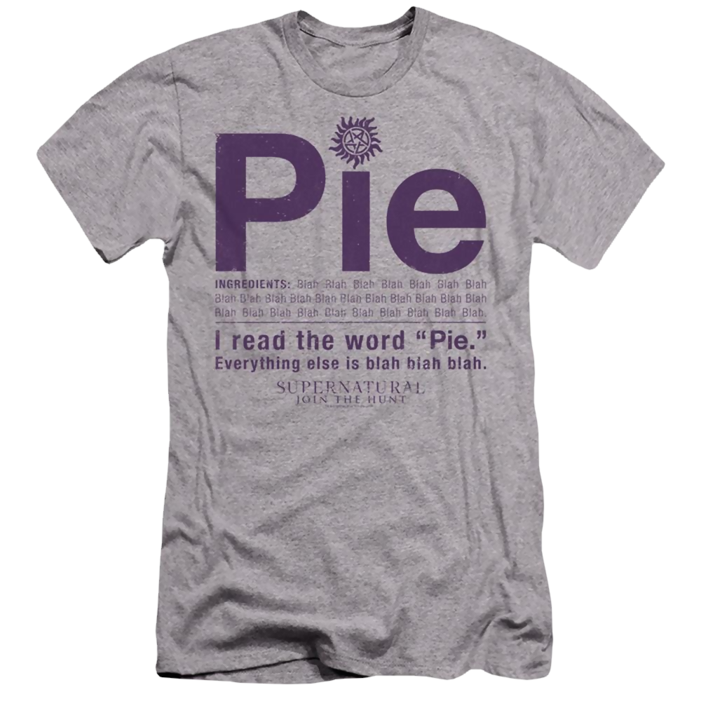Supernatural Pie - Men's Premium Slim Fit T-Shirt Men's Premium Slim Fit T-Shirt Supernatural   