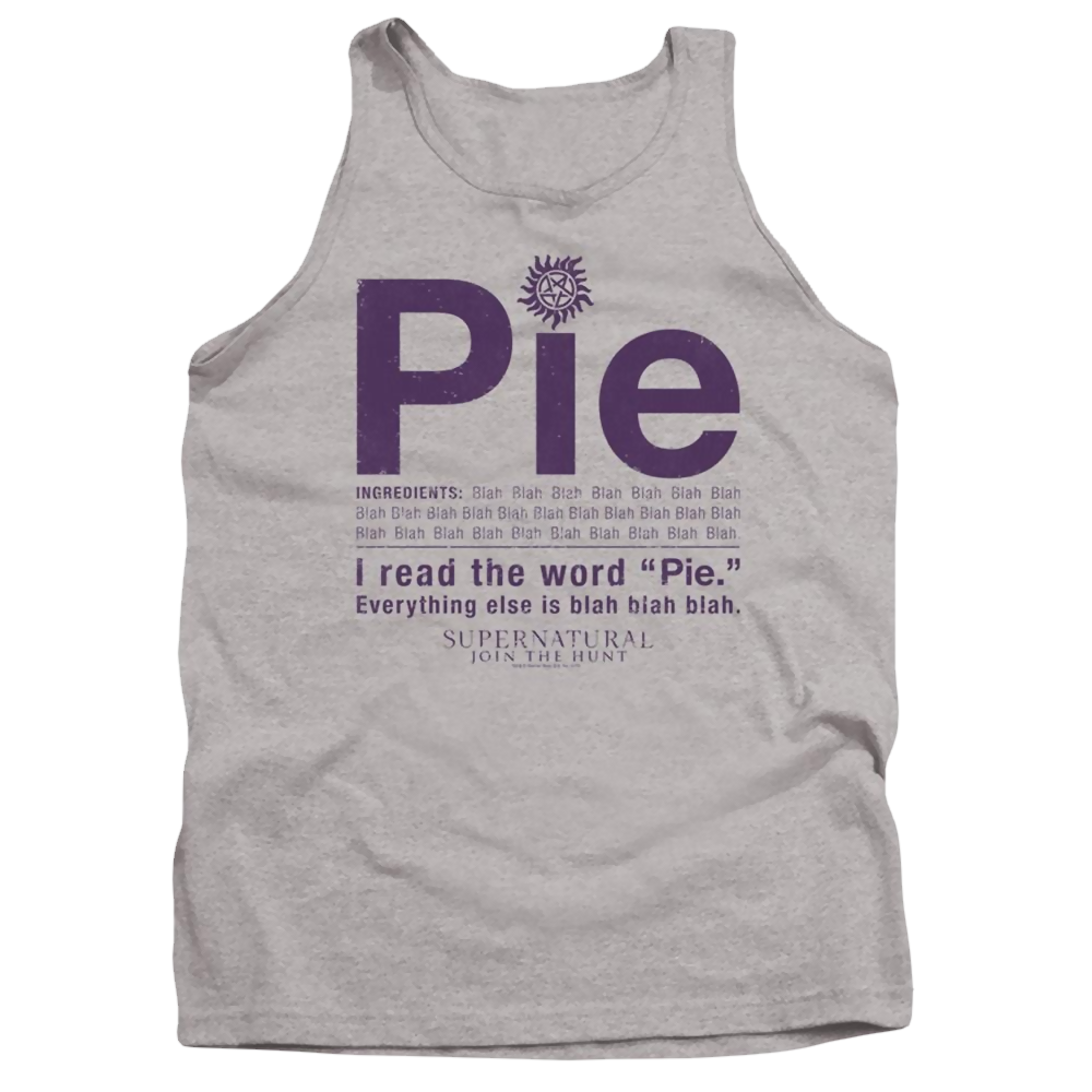 Supernatural Pie - Men's Tank Top Men's Tank Supernatural   