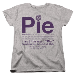 Supernatural Pie - Women's T-Shirt Women's T-Shirt Supernatural   