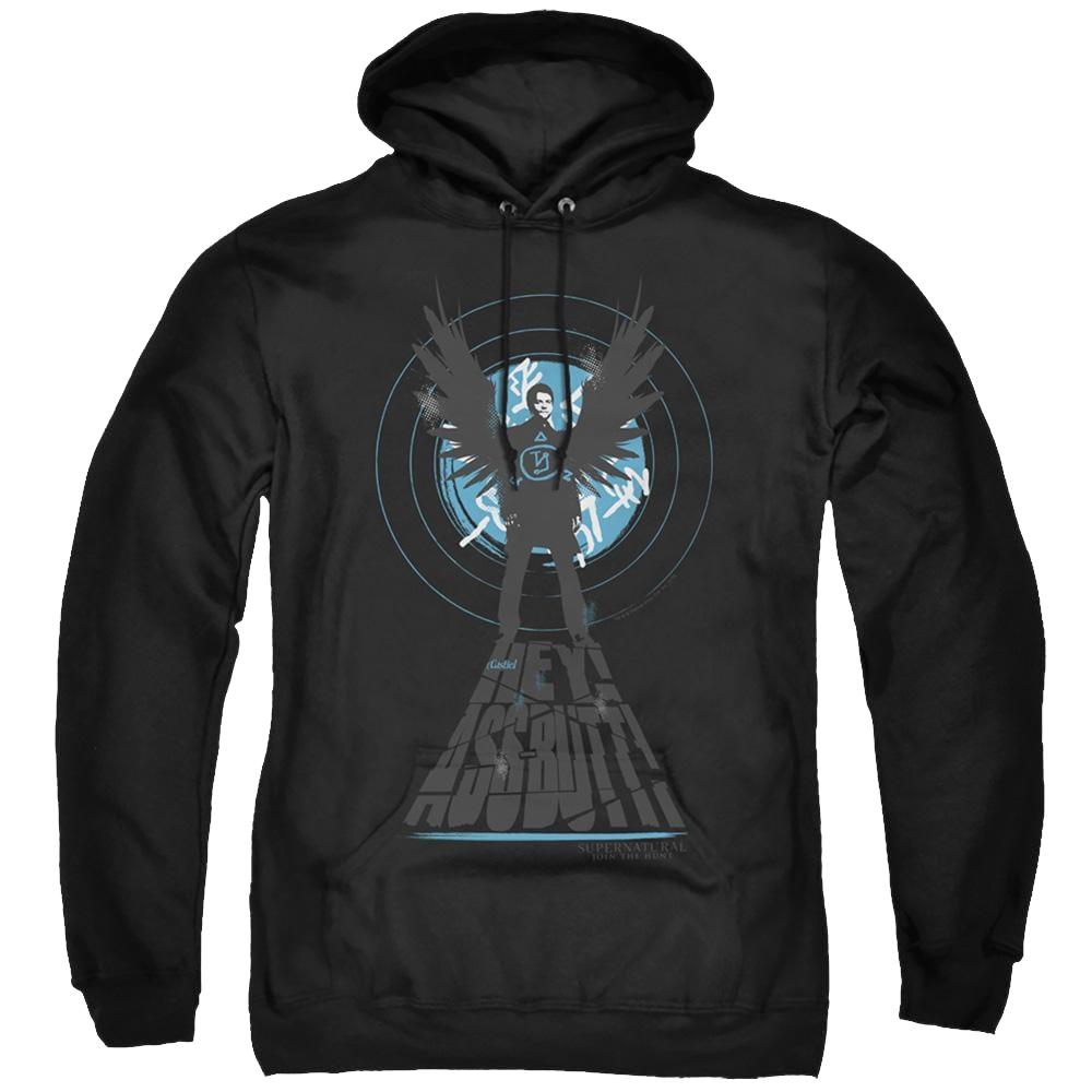 Supernatural Hey Ass Butt - Pullover Hoodie Pullover Hoodie Supernatural   