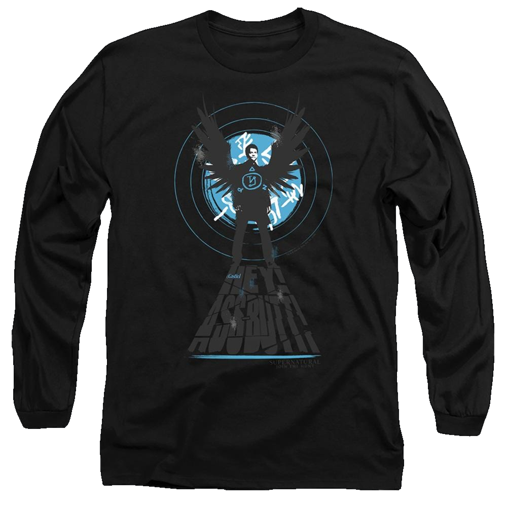 Supernatural Hey Ass Butt - Men's Long Sleeve T-Shirt Men's Long Sleeve T-Shirt Supernatural   