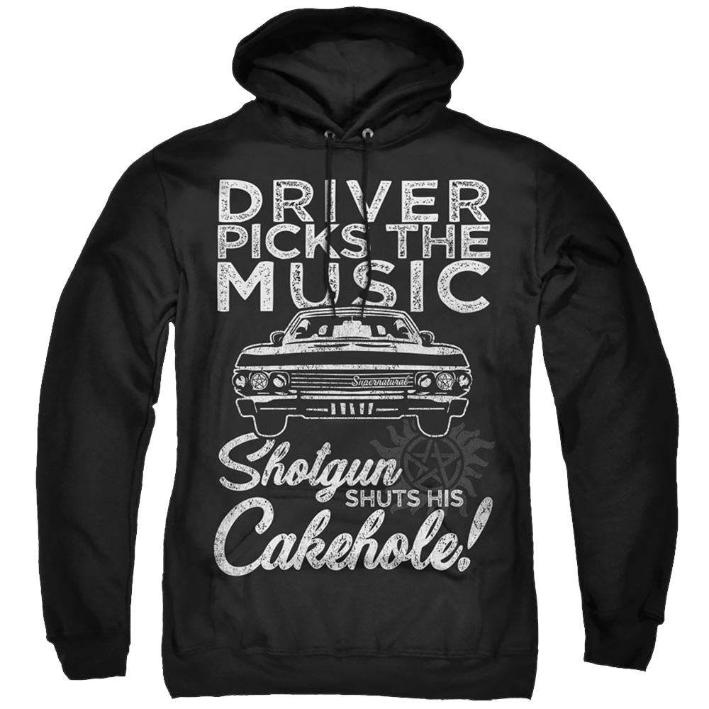 Supernatural Driver Picks Music - Pullover Hoodie Pullover Hoodie Supernatural   