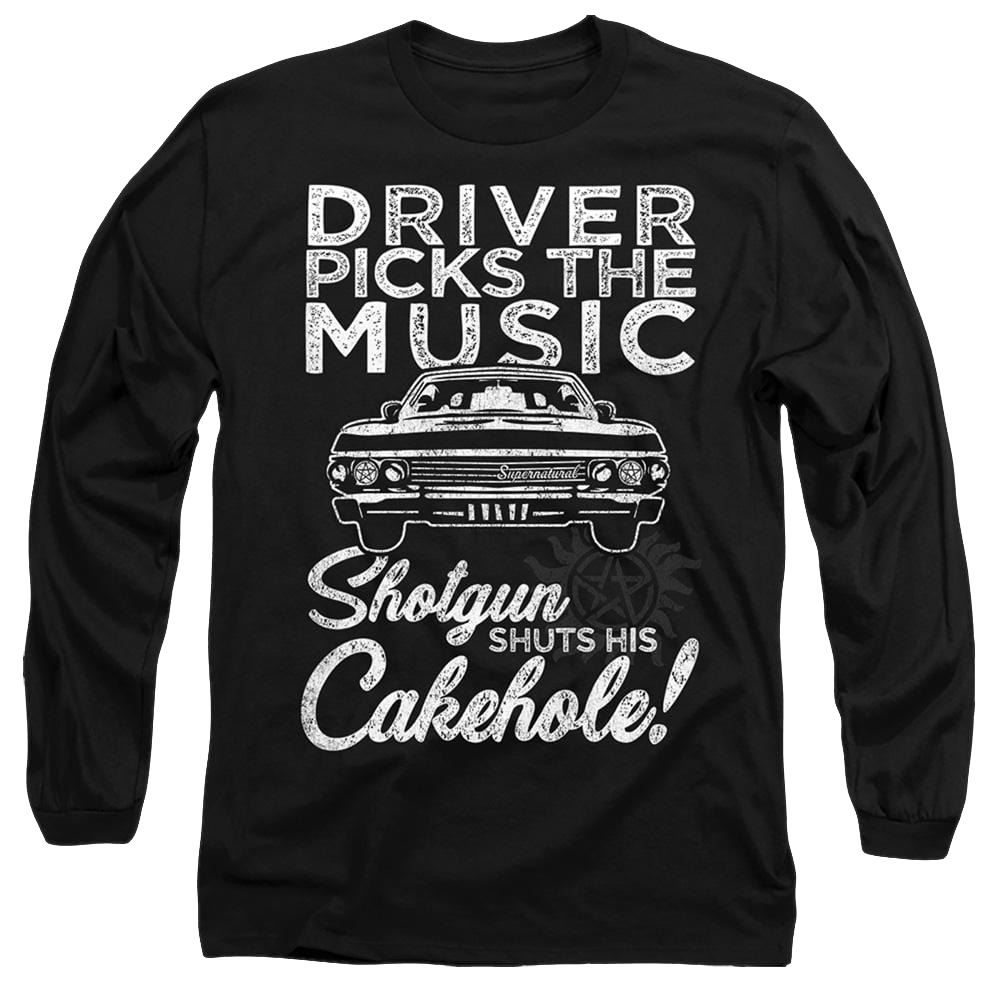 Supernatural Driver Picks Music - Men's Long Sleeve T-Shirt Men's Long Sleeve T-Shirt Supernatural   