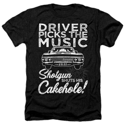 Supernatural Driver Picks Music - Men's Heather T-Shirt Men's Heather T-Shirt Supernatural   