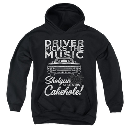 Supernatural Driver Picks Music - Youth Hoodie Youth Hoodie (Ages 8-12) Supernatural   