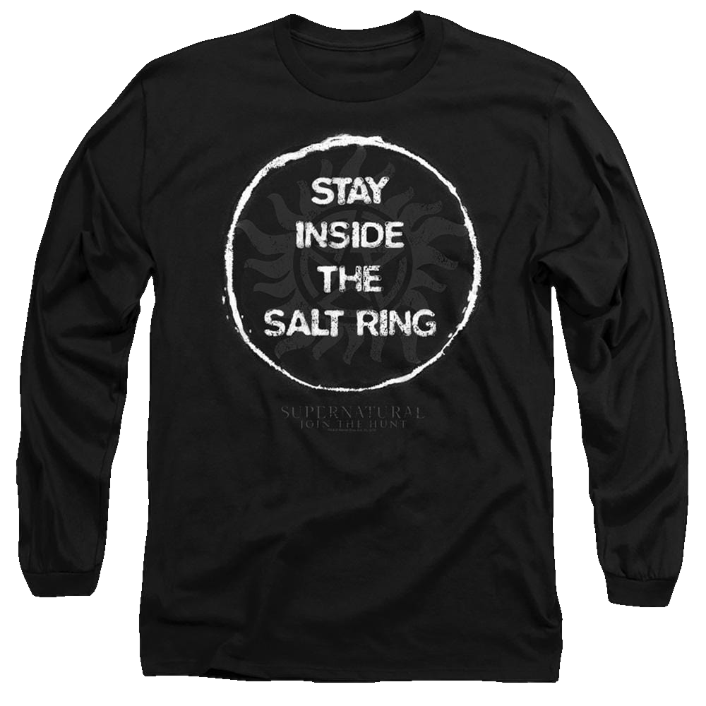 Supernatural Stay Inside The Salt Ring - Men's Long Sleeve T-Shirt Men's Long Sleeve T-Shirt Supernatural   