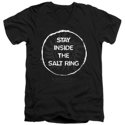 Supernatural Stay Inside The Salt Ring - Men's V-Neck T-Shirt Men's V-Neck T-Shirt Supernatural   