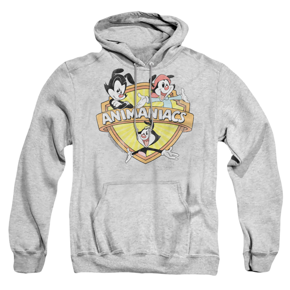 Animaniacs Shielded Animaniacs - Pullover Hoodie Pullover Hoodie Animaniacs   