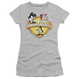 Animaniacs Shielded Animaniacs - Juniors T-Shirt Juniors T-Shirt Animaniacs   