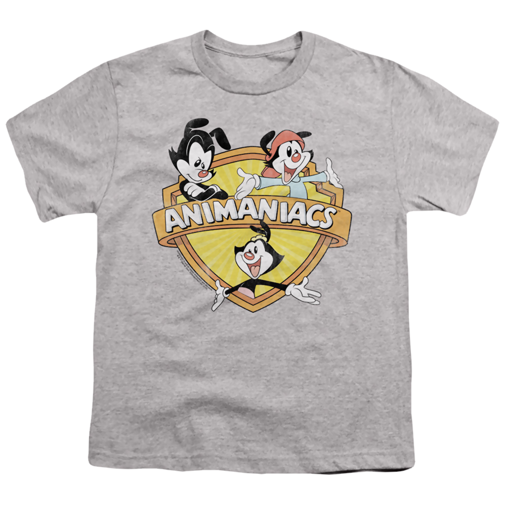Animaniacs Shielded Animaniacs - Youth T-Shirt Youth T-Shirt (Ages 8-12) Animaniacs   