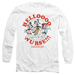 Animaniacs Hello Nurse - Men's Long Sleeve T-Shirt Men's Long Sleeve T-Shirt Animaniacs   